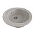 Мойкa ML-GMS02 СТАНДАРТ круглая, светло-серый (310), 505мм (глуб. чаши 165)