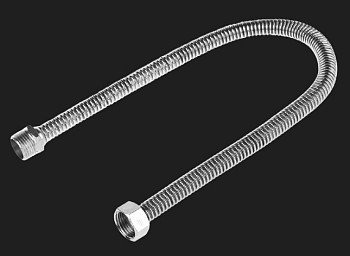 Гибкая подводка 3/4",1 м, Г-Ш шланг сильф SS