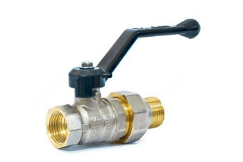 Кран 32 никел. американка рычаг, вода LD Pride (уп.6шт)