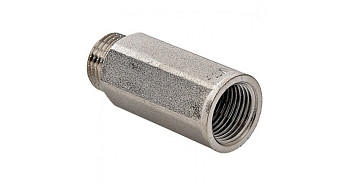 Удлинитель 20х25 (3/4"х25) вн/нр латун. никель. STI