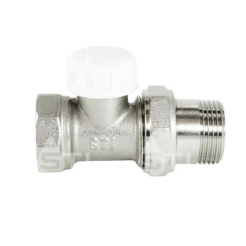 Клапан 20 запорн. прямой д/радиатора STI  (10шт/уп)