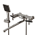 Смеситель для ванны и раковины 1/2 кер. MIXLINE ML37-02  "Cross"