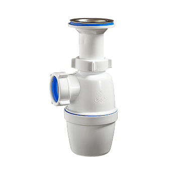 ОРИО сифон бутылочный с литым выпуском 1 1/2 х 40 А-4002