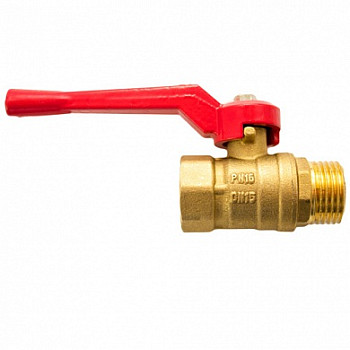 Кран 20 лат. вн/нр рычаг 11Б27п1, вода Китай