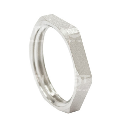 Контргайка 20 (3/4") латун. никель. Valtec (VTr.656.N.0005)