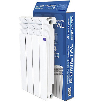 Радиатор биметаллический STI 500/100 4 секций