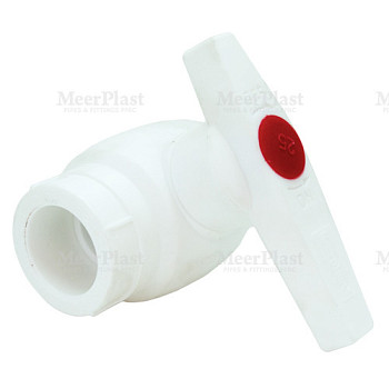 ПП Кран 25 шаровой PRO полнопроходной (45/1) (MeerPlast) 