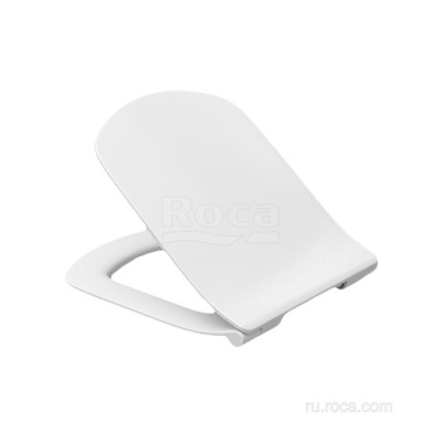 Сиденье для унитаза ROCA DAMA SENSO ZRU9302991 (быстросъемное, тонкое, дюропласт, белый)