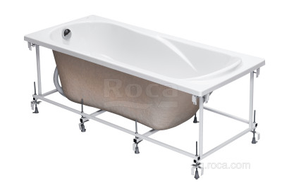 Ванна Roca Uno 160х75 прямоугольная белая ZRU9302869