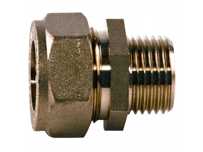 Муфта 15х1/2" НР обжим. SSFL1501/2BEF, Neptun