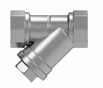 Фильтр 20 (3/4") Ру16 лат.сетч.муфт.Royal Termo OPTIMAL