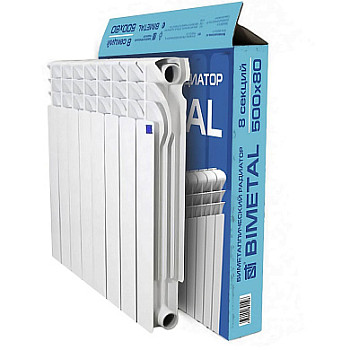 Радиатор биметаллический STI 500/80 8 секций