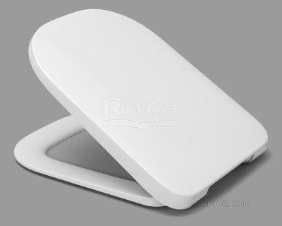 Сиденье для унитаза ROCA GAP 801472001 (микролифт, быстросъемное, тонкое, дюропласт, белый)