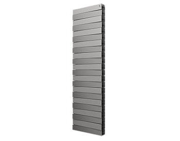 Радиатор биметаллический Royal Thermo PianoForte Tower/Silver Satin 22 секции