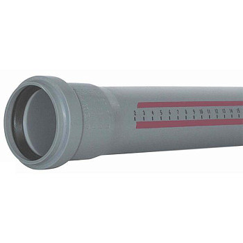 Труба 40х1.8 (1,5м) ПП, внутр. канализация Ostendorf 111050