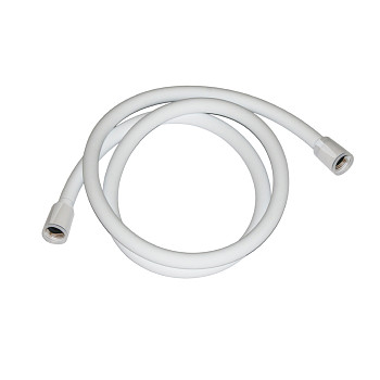 Шланг для душа, белый матовый, силиконовый, 1,5м, IDDIS Optima Home OPH15WLi19