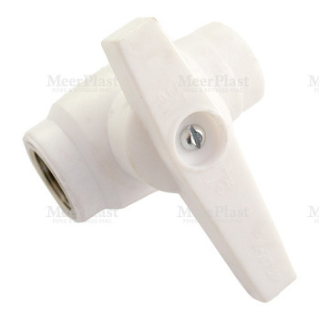 ПП Кран 20х1/2" ВР шаровой (55/1) (MeerPlast) 