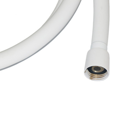Шланг для душа, белый матовый, силиконовый, 1,5м, IDDIS Optima Home OPH15WLi19