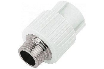 ПП Муфта 32 x 1/2"  НР переходная (80/20) (Valfex) 
