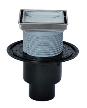 Трап 50/75/110 с "СУХИМ" сифоном, с надставным элементом с верт. выпуском HL 310NPr-3020