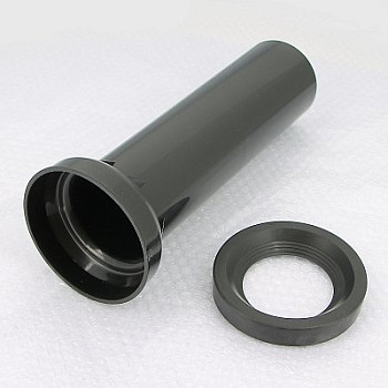 Патрубок 90мм для подключения унитаза к стоку, L=340мм, Alcaplast