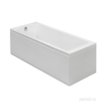 Акриловая ванна Santek Фиджи 160х75 прямоугольная 1WH501597