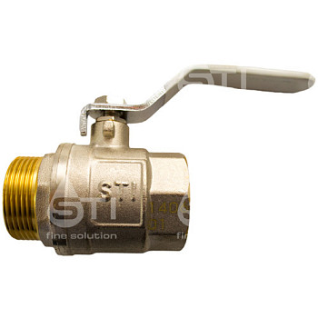 Кран 32 никел. вн/нр рычаг, вода STI