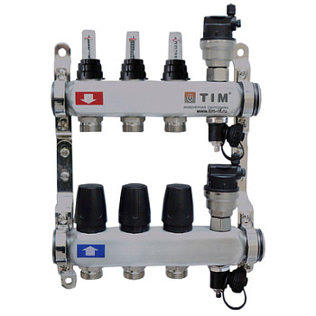 Коллекторная группа 12 вых. TIM в сборе с расходомерами KCS5012
