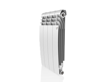 Радиатор биметаллический Royal Thermo BiLiner Bianco Traffico 500/80 4 секц.