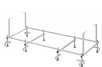 Монтажный комплект (каркас, слив-перелив, крепления к стене) для ванны Santek Ламма 170х70 арт. 1WH501749