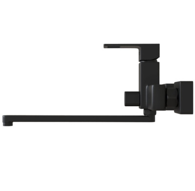 Смеситель для ванны и раковины 35k MIXLINE ML34-02 "Solo Black"