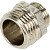 Переходник 40х25 (1 1/2"х1") вн/нр латун. никель. Valtec (VTr.592.N.0704)