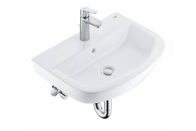 Набор для ванной GROHE Bau Ceramic: раковина, смеситель StartEdge и сифон 39471000