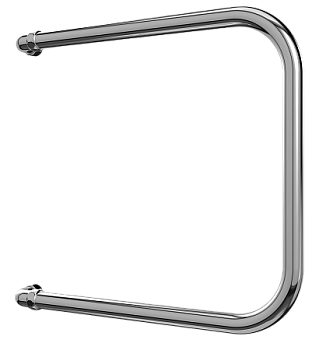 Полотенцесушитель П-обр. 500х400 32х2 (1 1/4") нерж. TERMINUS (арт. 4620768881459)