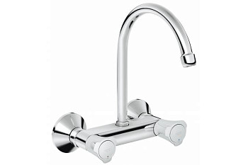 Смеситель для кухни GROHE Costa L, настенный с высоким изливом, хром 31191001