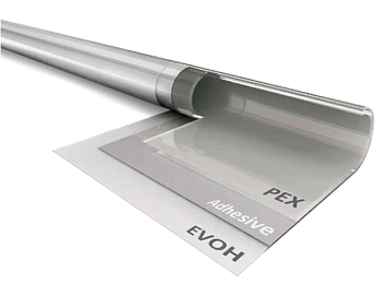 Труба 16х2,2 сшитый полиэт. с антикислородным слоем PEXa/EVOH  (бухта 240м) HOOBS HB-PEXEV-16221 20-P