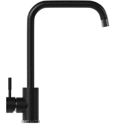 Смеситель для кухни 35к MIXLINE ML-GS12 (308) черный высок. излив
