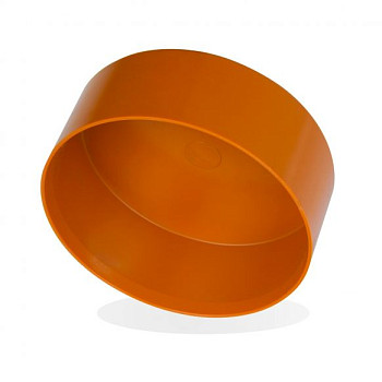 Крышка 125 НПВХ, наруж. канализация Ostendorf 221630