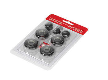 Набор присоединит.1/2" (черный) ROYAL THERMO