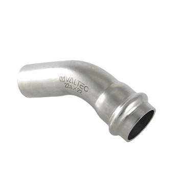 Угольник 28х45 гр. пресс нерж.ст. однораст. Valtec VTi.958.I.002828