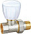 Клапан 20 (3/4") регулир. д/рад. прямой HLV-107008L.N.02