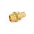 Муфта 16 х 1/2" НР аксиальная Uni-fitt 742G6200  (уп.10)