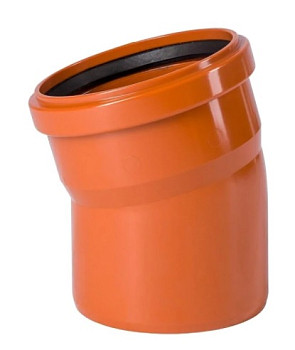 Отвод 110 87° НПВХ, наруж. канализация Ostendorf 220240