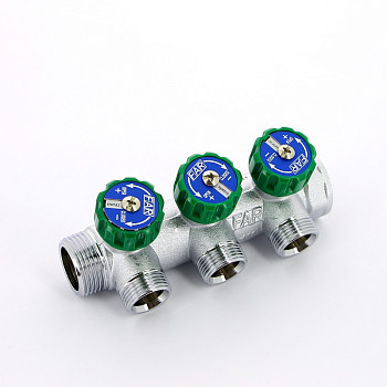 Коллектор 1"-3/4" Евроконус, 3 вых. FK 3822 134 FAR