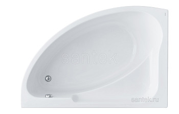 Ванна Santek Гоа 150х100 L асимметричная белая 1WH112033