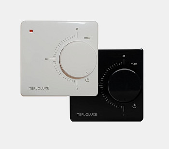 Терморегулятор механический «Теплолюкс» LC 001 белый
