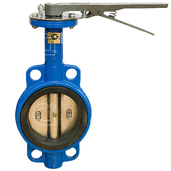 Затвор 100 Ру 16 межфланц. диск чугун Ci (9шт/уп)