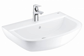 Набор для ванной GROHE Bau Ceramic: раковина, смеситель StartFlow и сифон 39472000