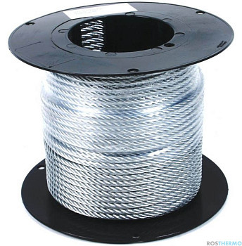 Трос 4мм нержавеющий (бухта 200м)