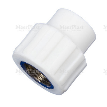 ПП Муфта 50x1 1/2" ВР переходная (50) (MeerPlast) 